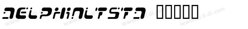 delphinltstd 1字体转换